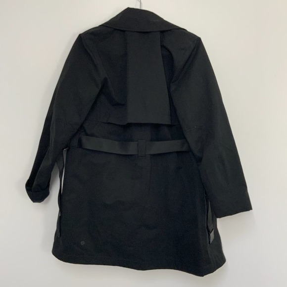 NWT lululemon Always There Trench Coat Black - Picture 4 of 9